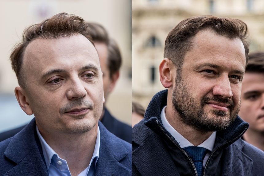 Łukasz Gibała i Aleksander Miszalski