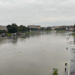 Bulwary wiślane w poniedziałek 16 września (fot. Krakow.pl)