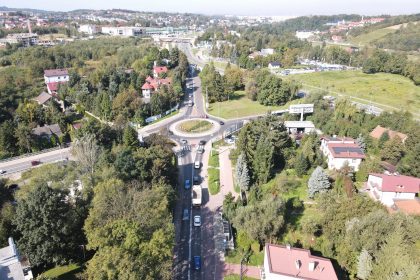 Węzeł drogowy w Wieliczce (fot. GDDKiA)