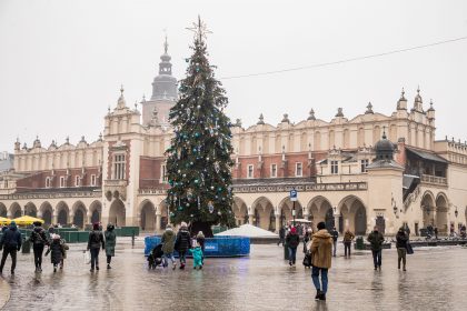 Choinka na Rynku Głównym w 2020 roku