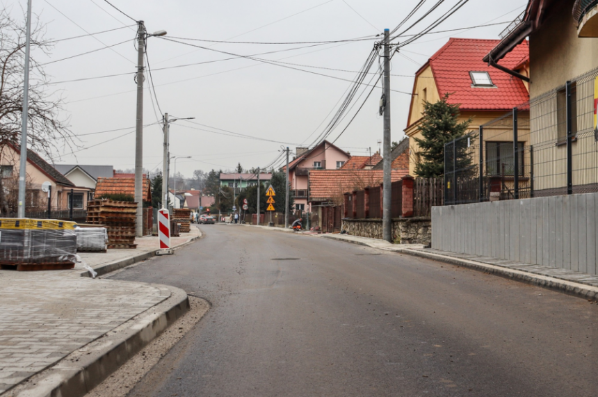 Ulica Bogucianka (fot. Zarząd Dróg Miasta Krakowa)