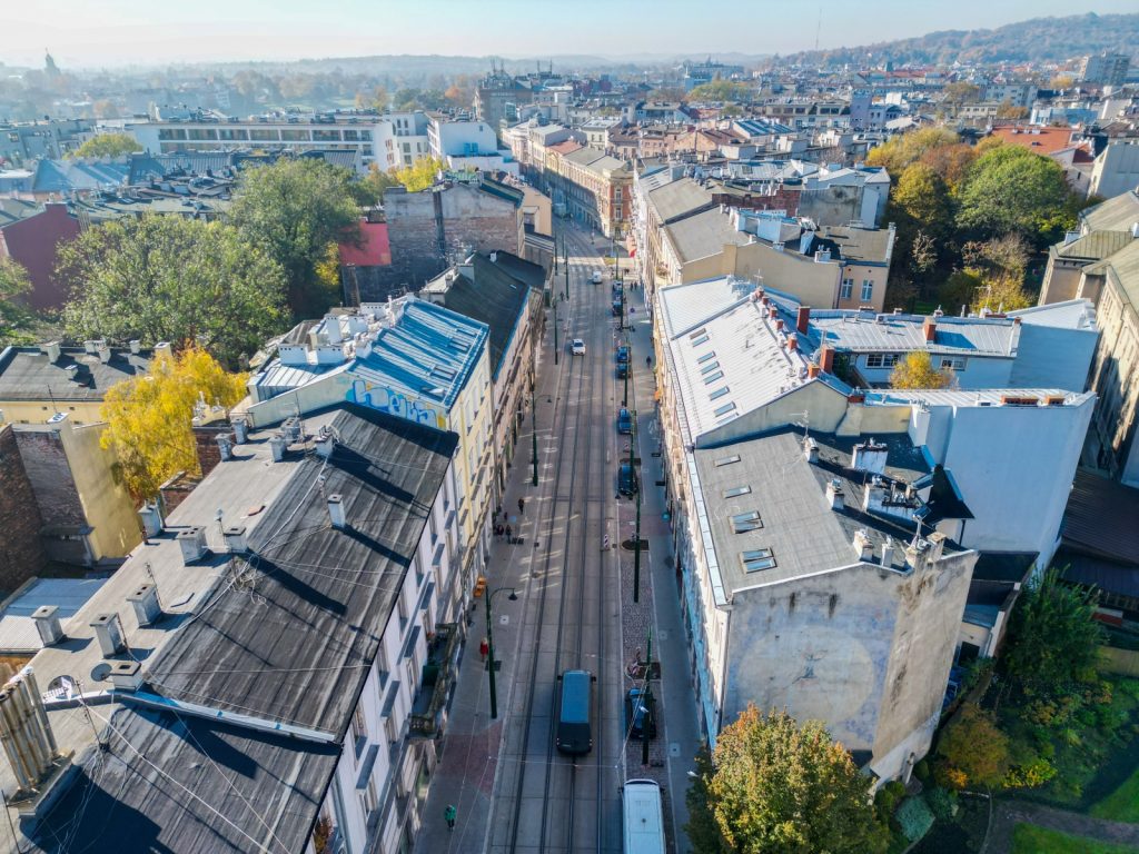 Ulica Zwierzyniecka (fot. Zarząd Dróg Miasta Krakowa)