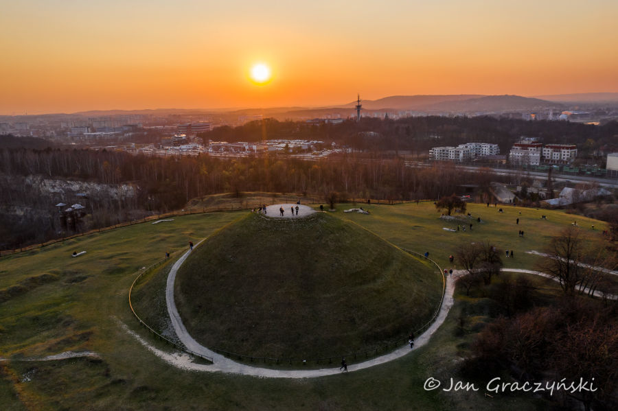 (fot. Kraków.pl, Jan Graczyński / Kopiec Krakusa)