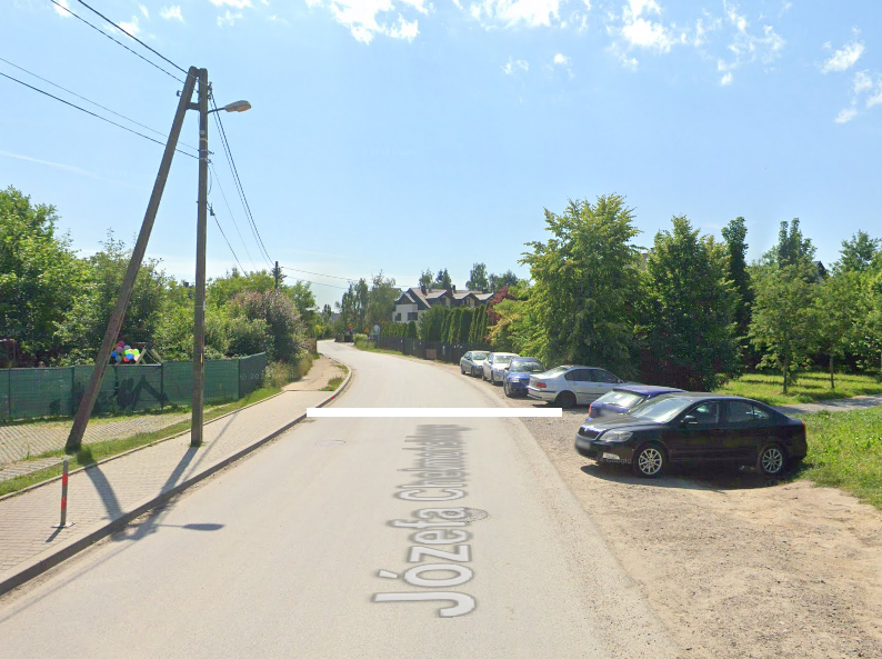 (fot. Miejsce propozycji powstania przejścia dla pieszych przez Michała Ciechowskiego)