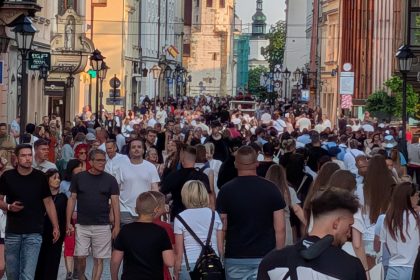 Ulica Grodzka w sobotę, 22 czerwca 2025