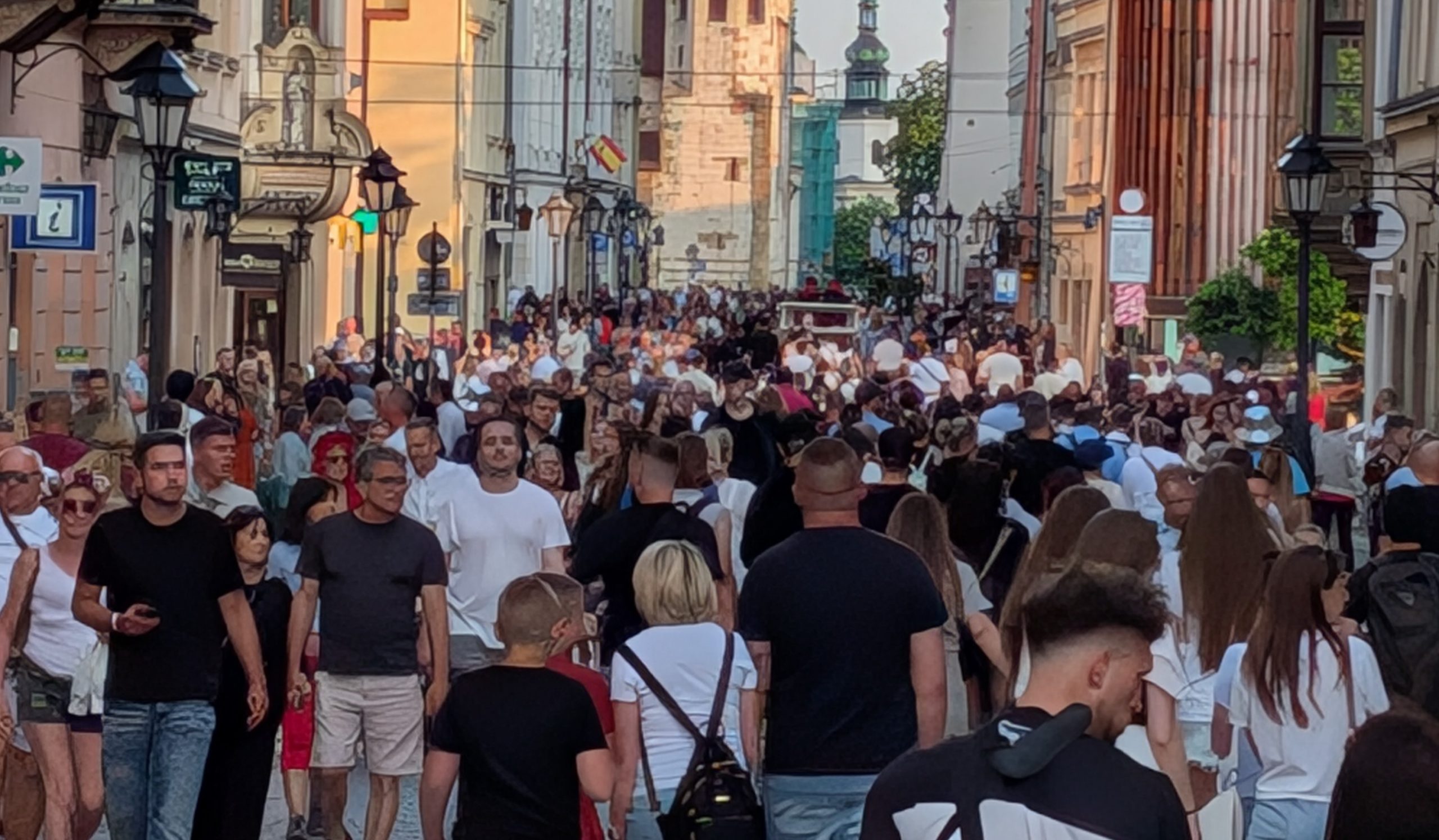 Ulica Grodzka w sobotę, 22 czerwca 2025