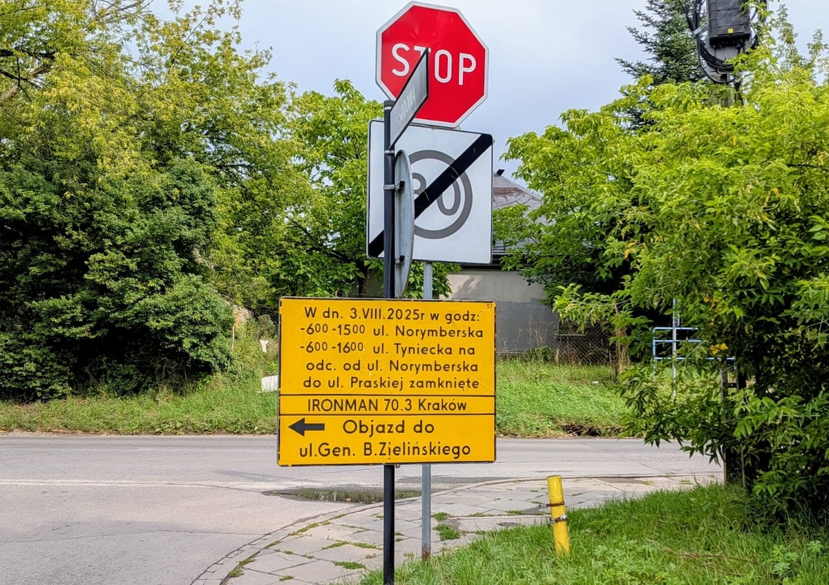Utrudnienia z powodu zawodów Ironman