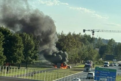Wypadek (fot. Powiat Krakowski 112)