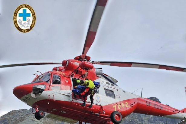 (fot. Facebook / Tatrzańskie Ochotnicze Pogotowie Ratunkowe - TOPR)