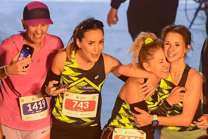 Kobiety na mecie 10. Cracovia Półmaraton Królewski
