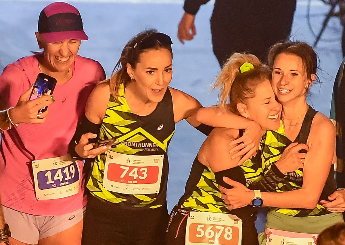 Kobiety na mecie 10. Cracovia Półmaraton Królewski