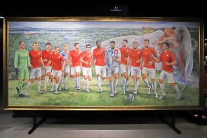 Obraz "Wiślacka victoria" (fot. Historia Wisły)