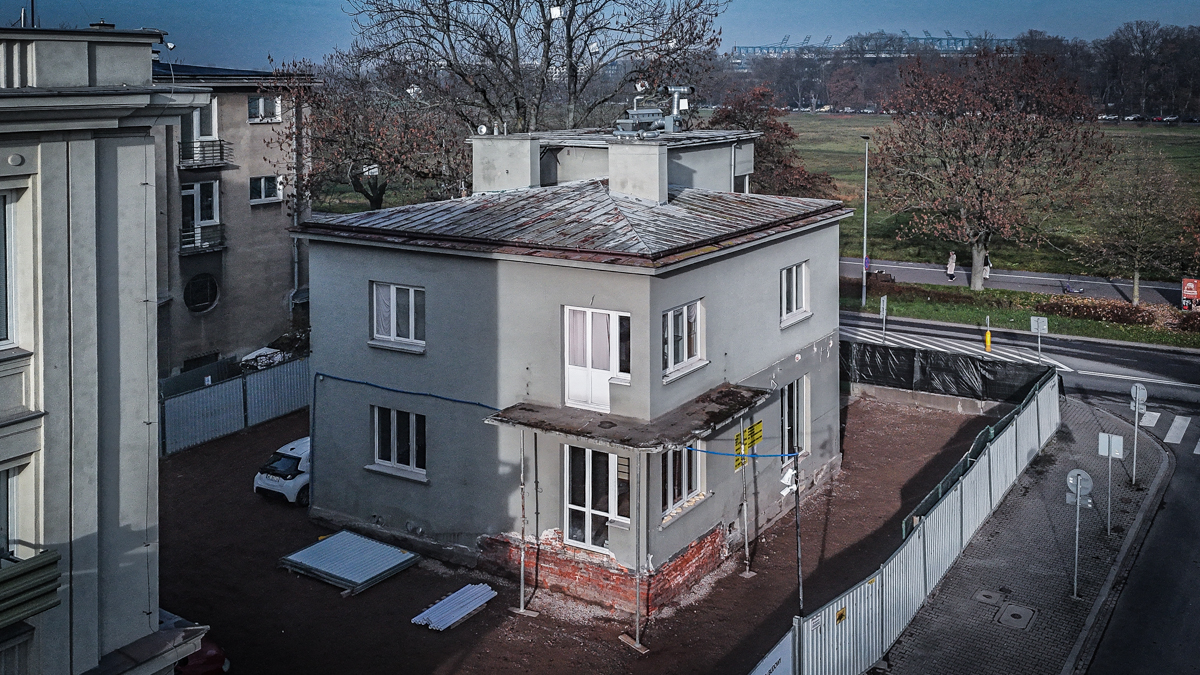 Budowa hotelu Nobu - zabytkowa willa