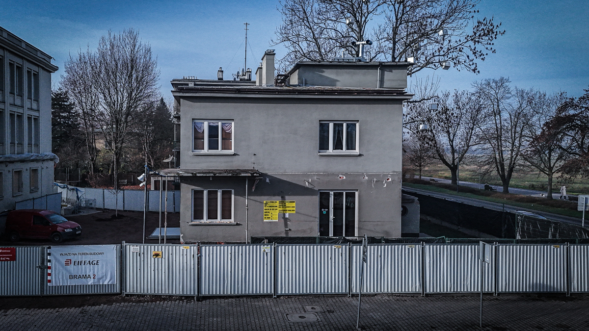 Budowa hotelu Nobu - zabytkowa willa