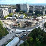 Zamknięta ulica Dobrego Pasterza (fot. tramwajdomistrzejowic.pl)