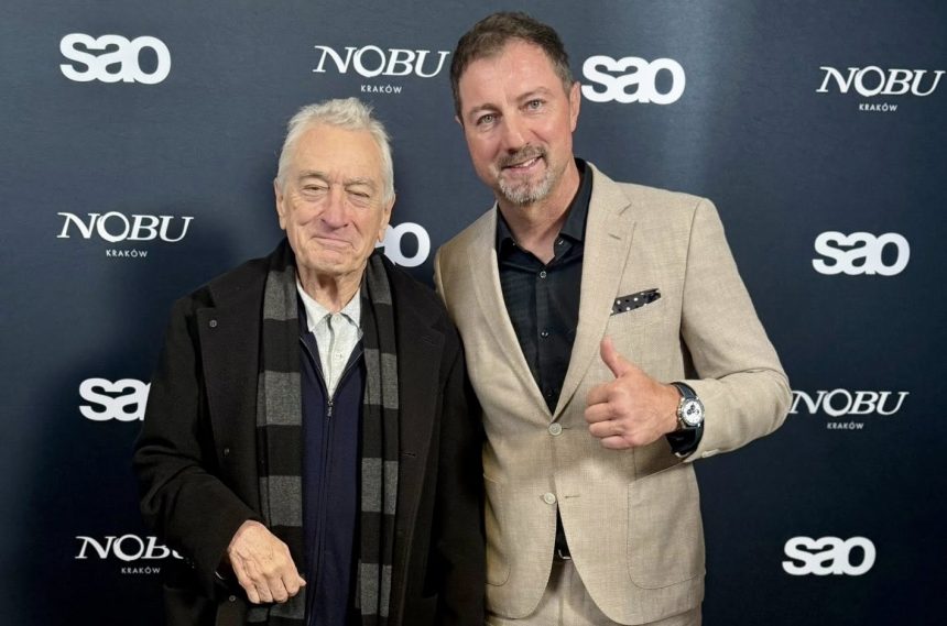 Jerzy Dudek i Robert De Niro (fot. Facebook / Jerzy Dudek)