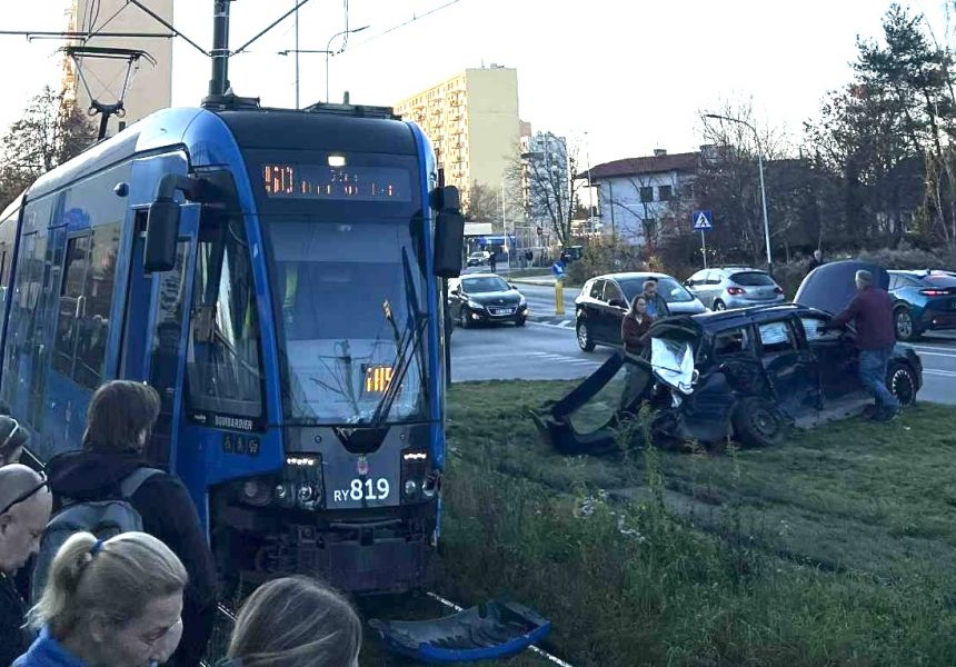 fot. Utrudnienia na Krakowskich drogach