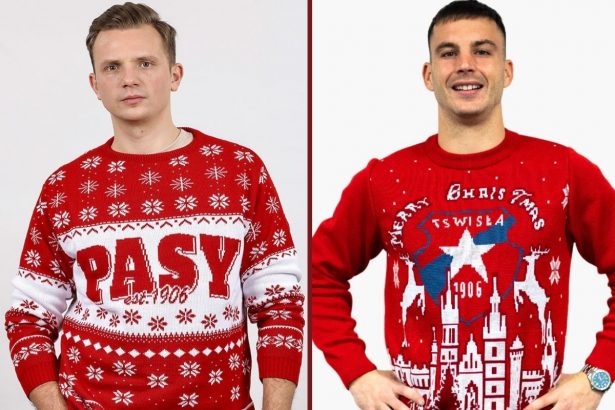 Swetry Cracovii i Wisły