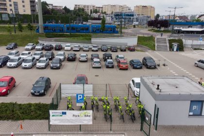 Parking P+R Czerwone Maki (fot. ZTP Kraków)