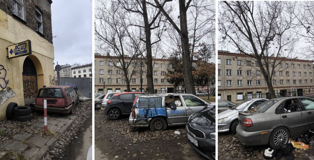 Wraki na Grzegórzeckiej