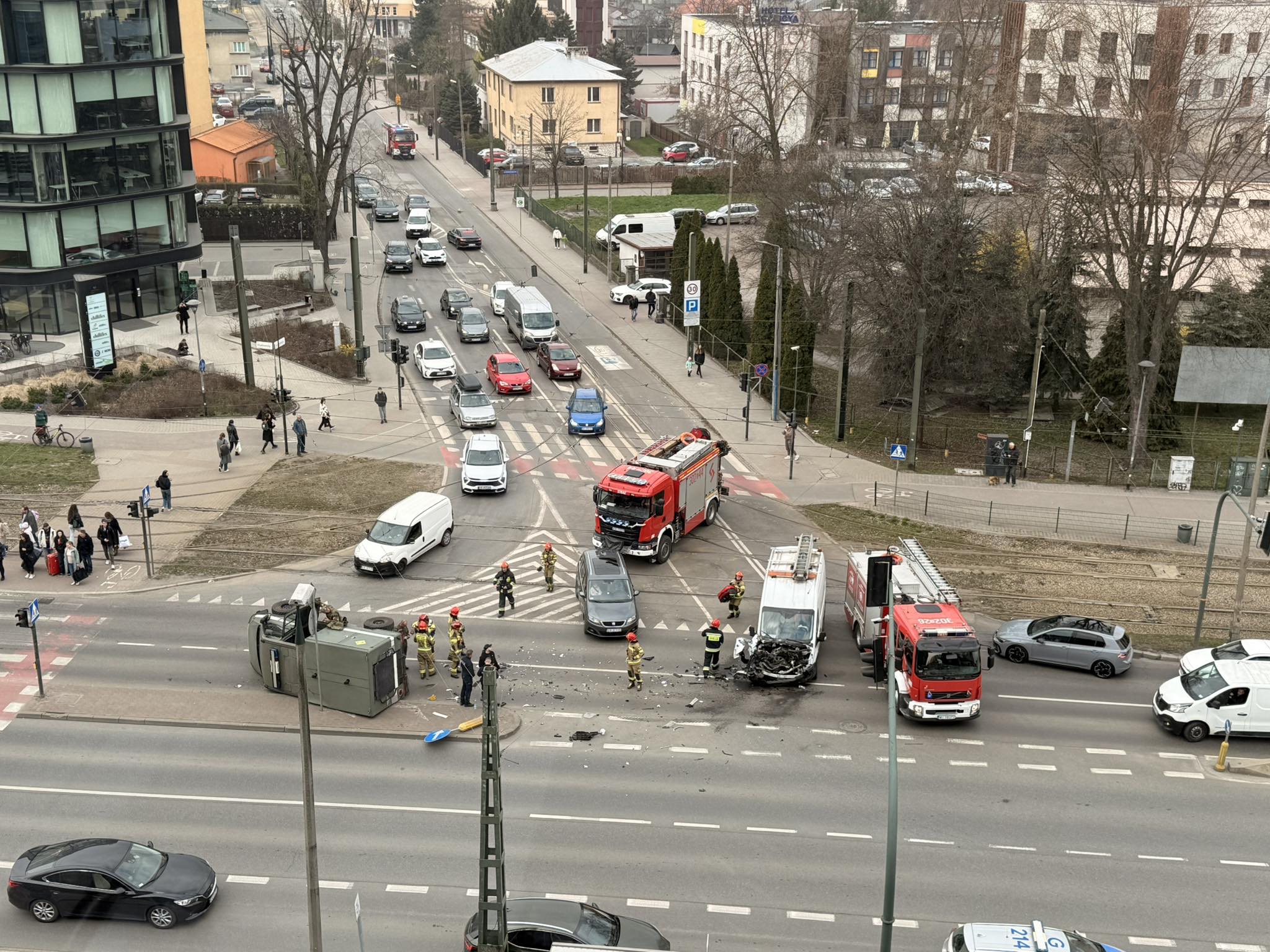 fot. Facebook / Utrudnienia na Krakowskich drogach