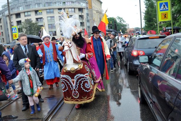 Lajkonik, Pochód Lajkonika