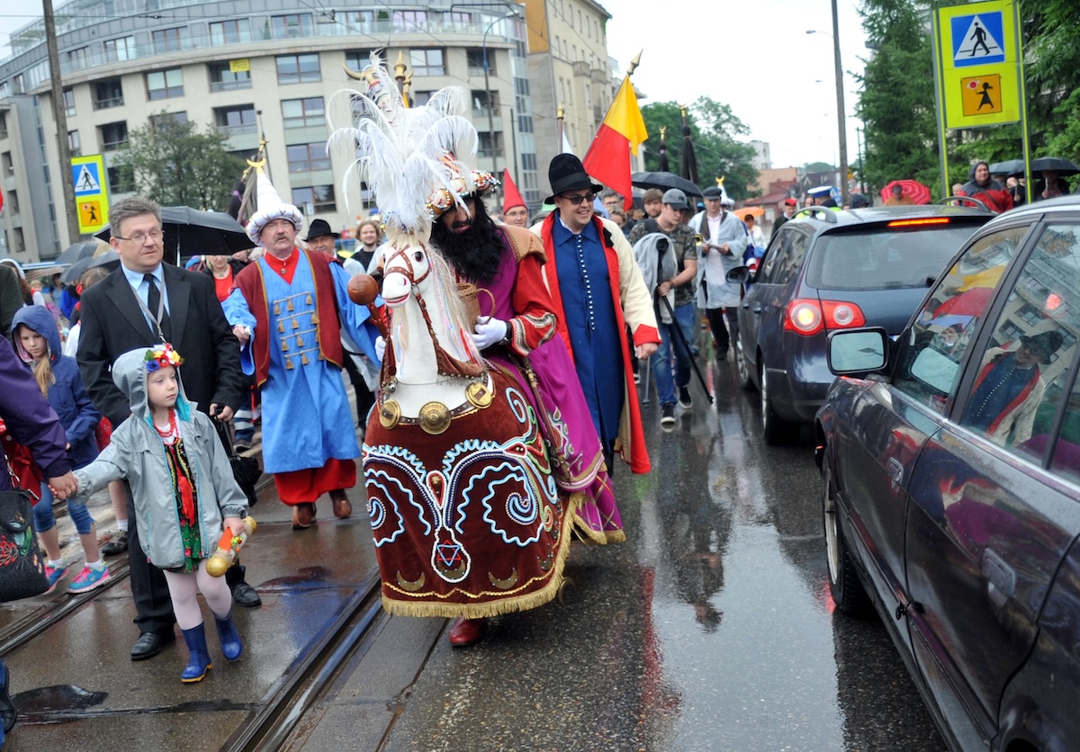 Lajkonik, Pochód Lajkonika