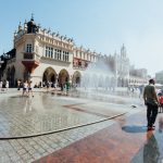Kurtyna wodna (Fot. Bogusław Świerzowski / krakow.pl)