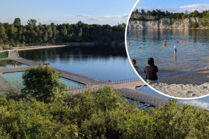 Zakrzówek. Główne baseny zamknięte, na dzikiej plaży wszystko po staremu