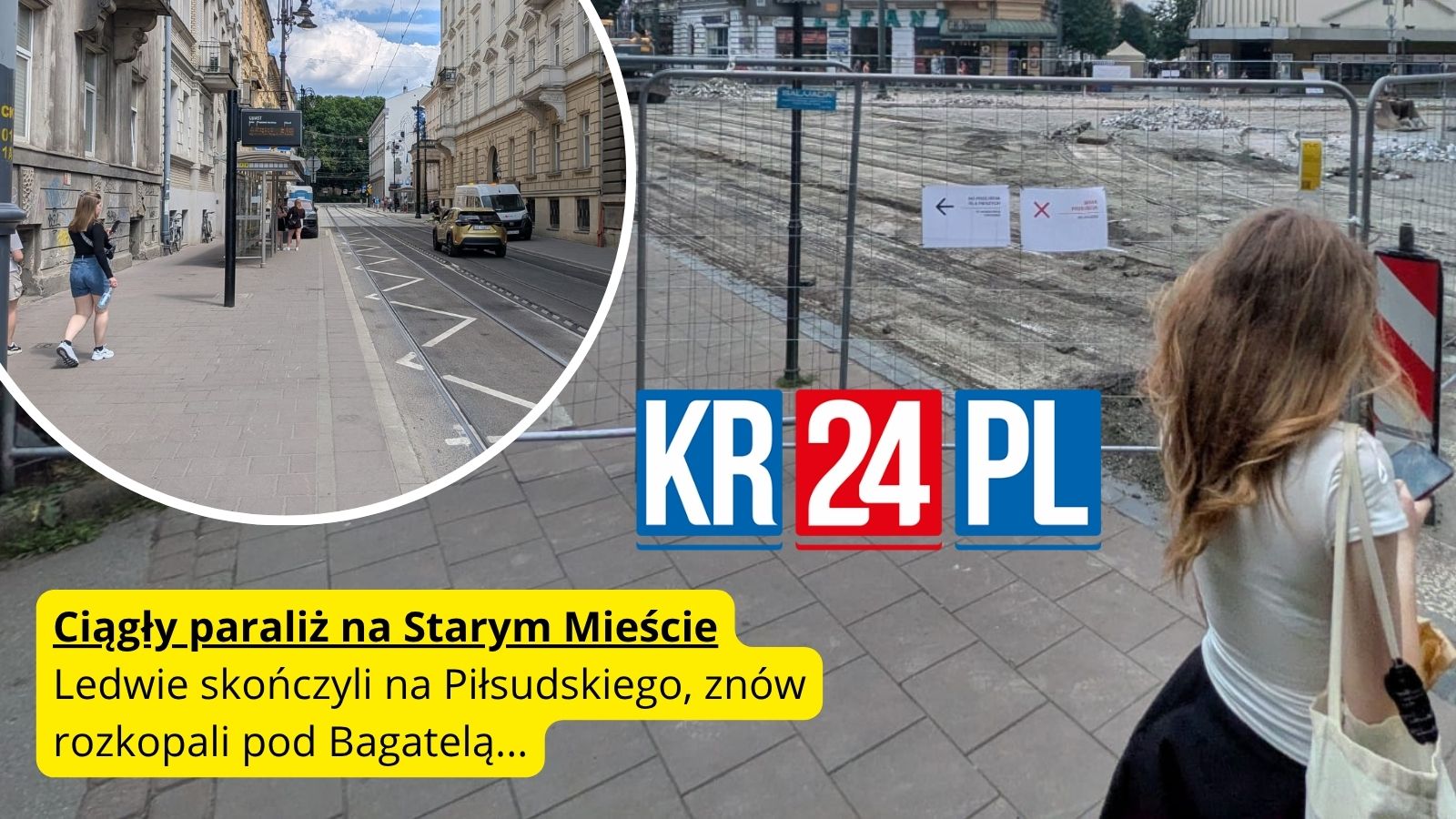 Remonty w centrum miasta