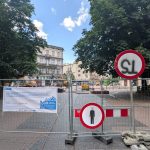 Remont węzła przy Bagateli