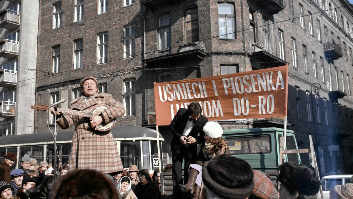 Dzień Pieszego Pasażera - kadr z "Misia"